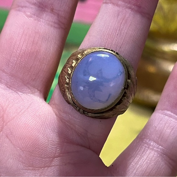 Vintage Jewelry - VTG Zodiac Scorpio Scorpion Brass Metal Costume Jewelry Size 7 3/4 Ring